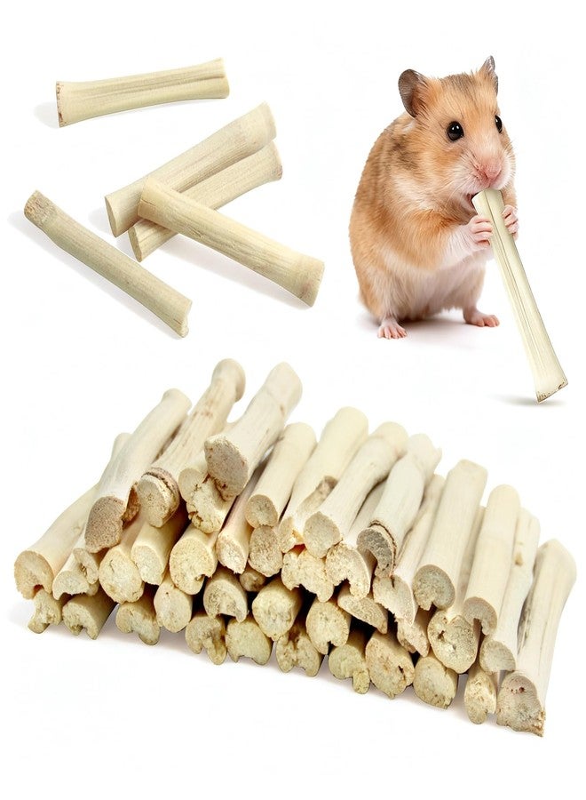 StyEdEk 430g Natural Sweet Bamboo Chew Toys Chew Sticks Bamboo Sticks Teething Toy for Rabbit, Bunny, Guinea Pig, Hamster, Chinchilla, Bunny, Rat and Other Small Animals - Image 1